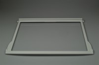 Glass shelf frame, Electrolux fridge & freezer - 20 mm x 520 mm x 344 mm